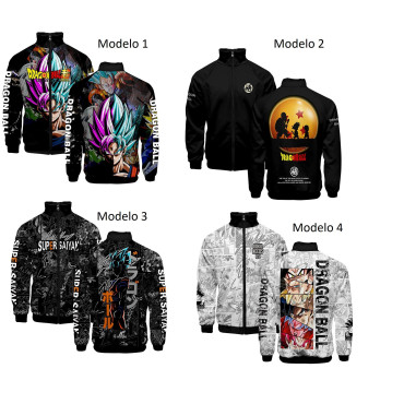 Chaqueta Dragon Ball Z 3D