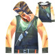conjunto  chaqueta y pantalón  fortnite