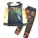conjunto  chaqueta y pantalón  fortnite