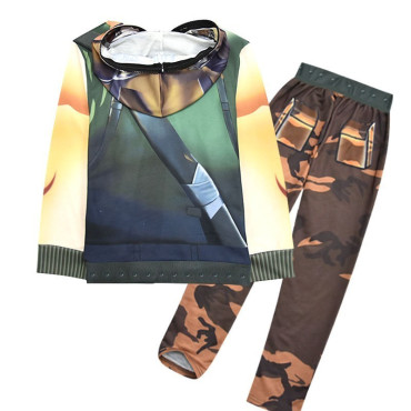 conjunto  chaqueta y pantalón  fortnite
