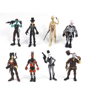 lote de 8 figuras fortnite de 12cm de altura