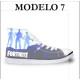 zapatillas de deporte tipo converse FORTNITE