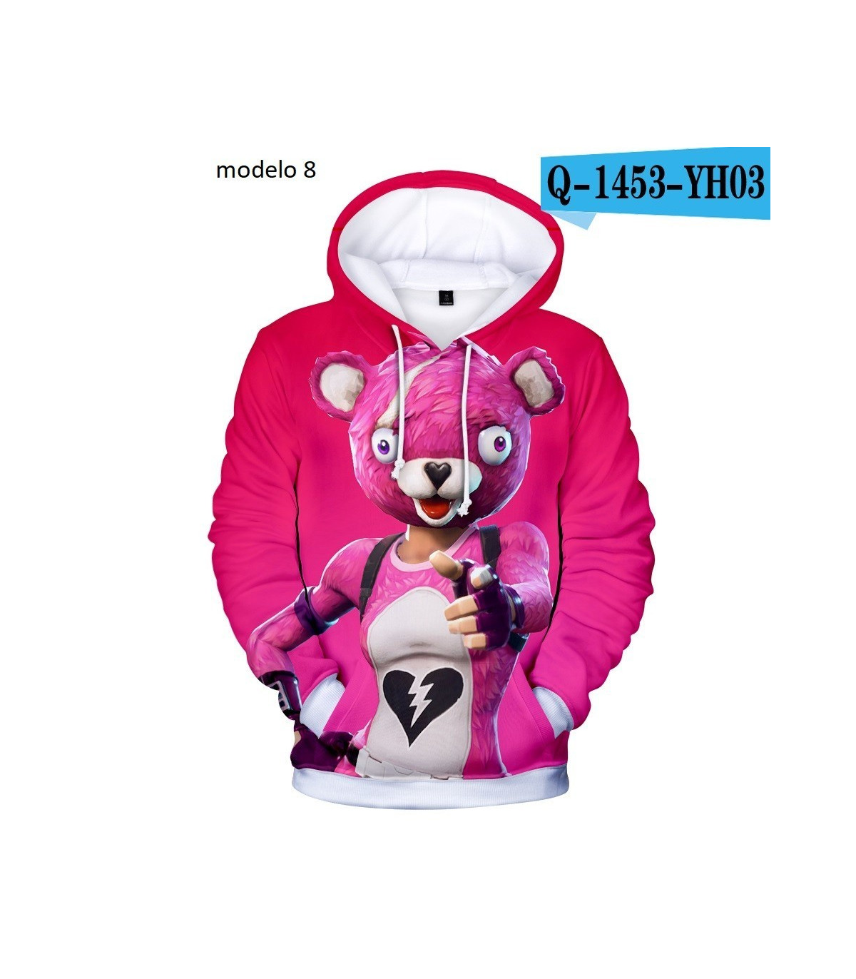 sudadera adulto  fortnite
