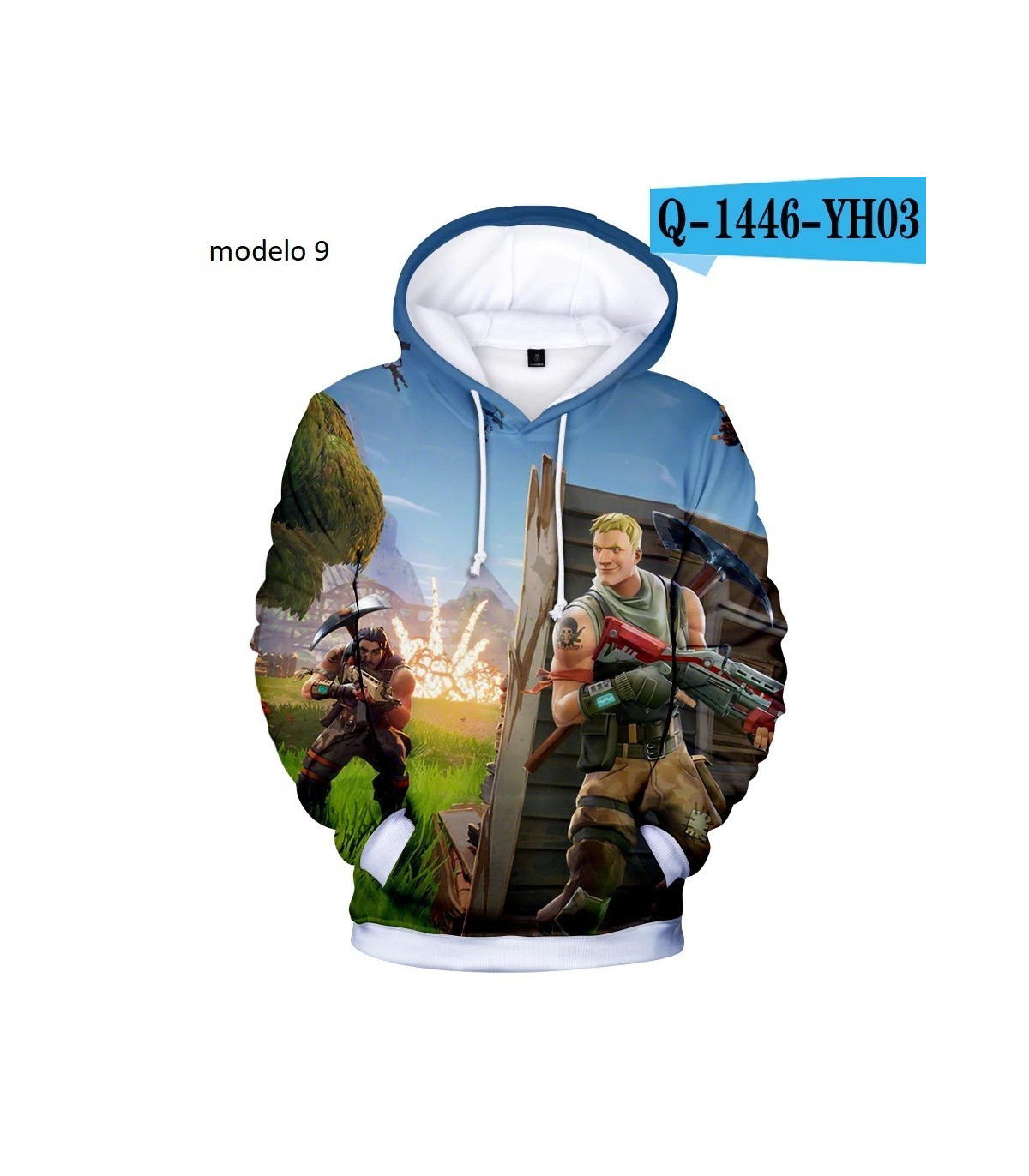 sudadera adulto  fortnite