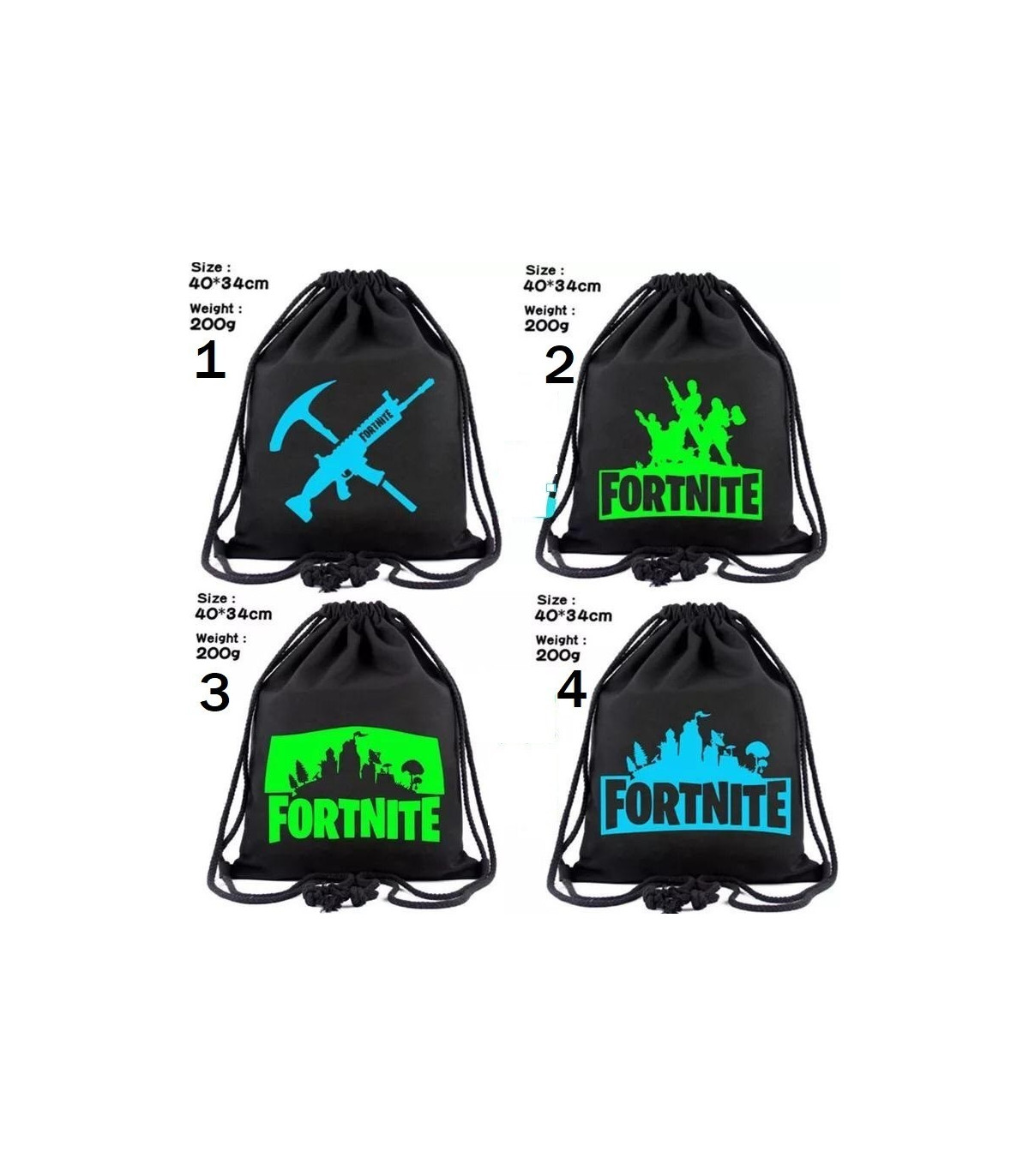 SACO MOCHILA FORTNITE