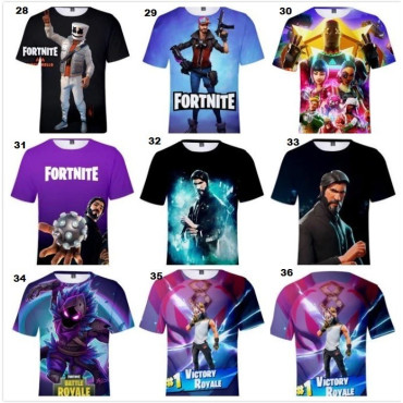camisetas fortnite para niños y adultos