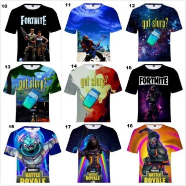 camisetas fortnite para niños y adultos
