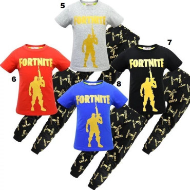 pijama manga corta fortnite