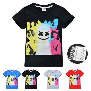 CAMISETA PARA NIÑOS MARSHMELLO DJ dancing