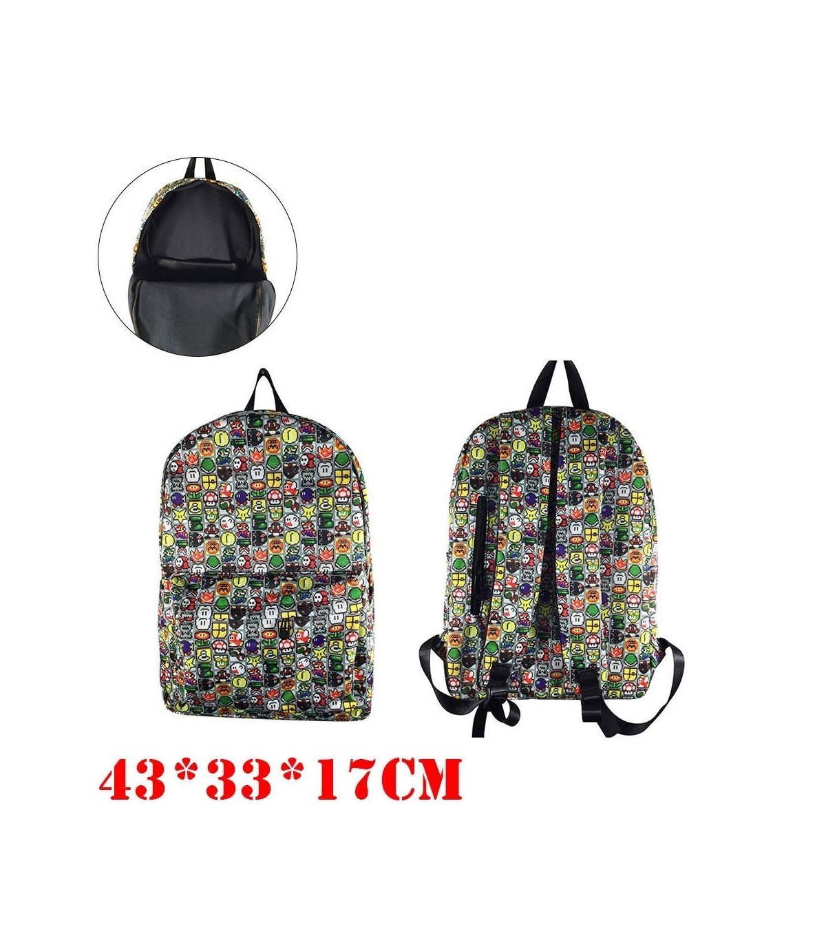 Giro de vuelta matraz Infectar Compra ya tu MOCHILA Super Mario Bros. Nylon Waterproof Cloth Backpack Bag  por solo 34,64 €