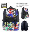 mochila Super Mario Bros Anime Nylon Student Backpack Bag Cosplay