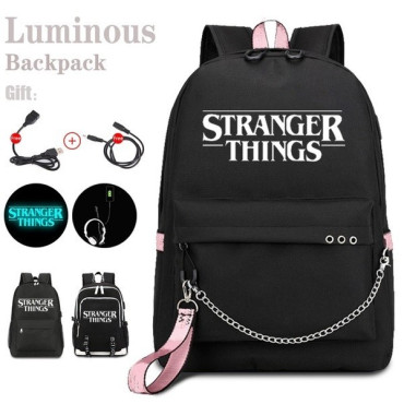 mochila lazos stranger things