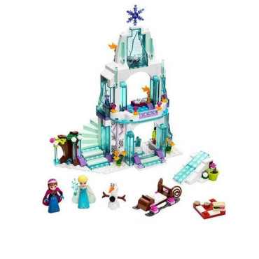 Bloques castillo de elsa de frozen