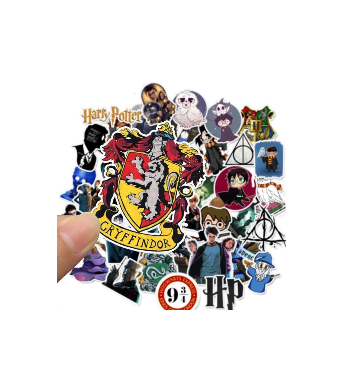 Lote 50 pegatinas harry potter