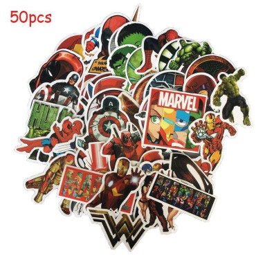 Pegatinas avengers lote de 50