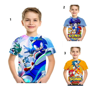 Jersey manga corta sonic