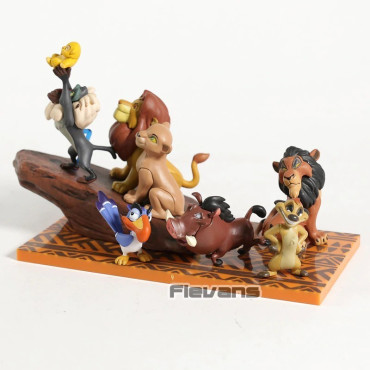 dioramas La Guardia del León El Rey León Simba Mufasa Pumba car Rafiki Timon