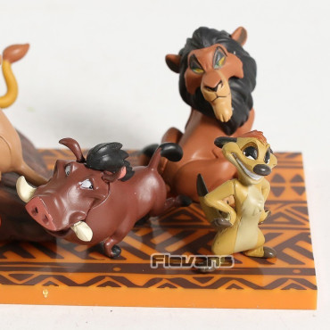 dioramas La Guardia del León El Rey León Simba Mufasa Pumba car Rafiki Timon