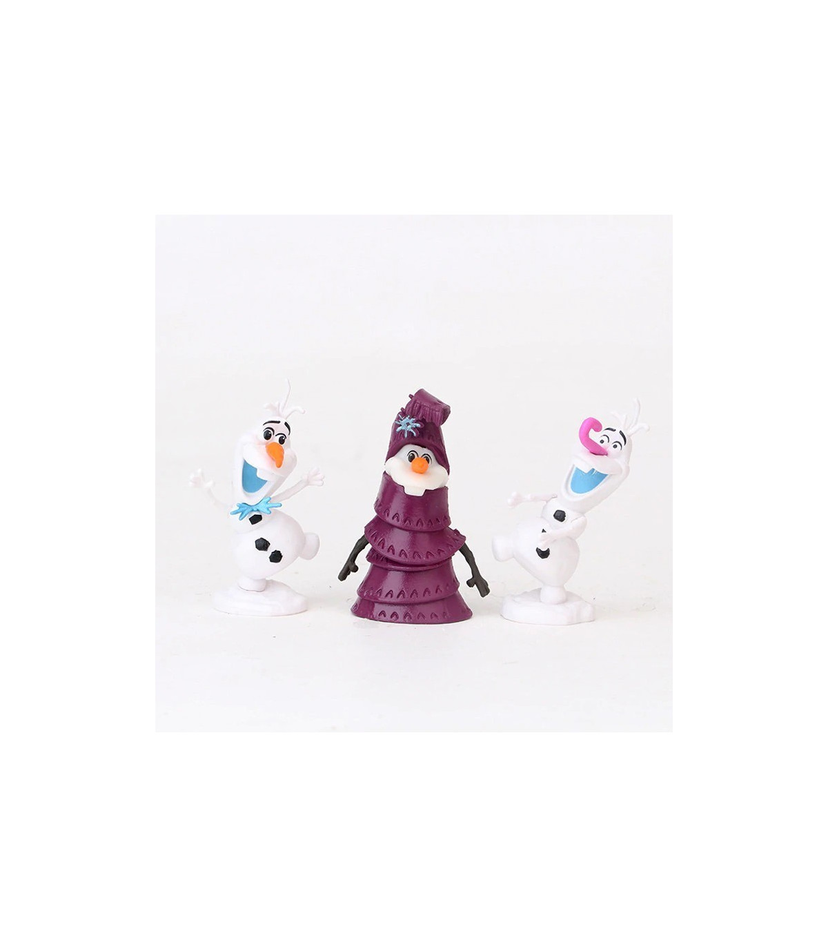 lote de 10 figuras de frozen 2  de elsa y ana olaf