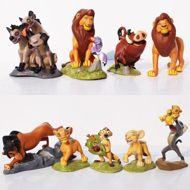 Inicio   lote de 9 figuras  de el rey león la guardia del león lote de 9 figuras  de el rey león la guardia del león
disponible