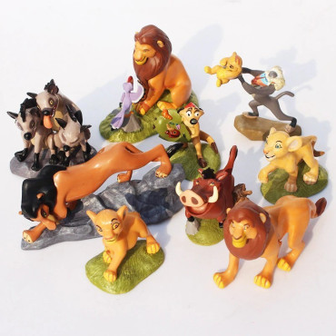 Inicio   lote de 9 figuras  de el rey león la guardia del león lote de 9 figuras  de el rey león la guardia del león
disponible