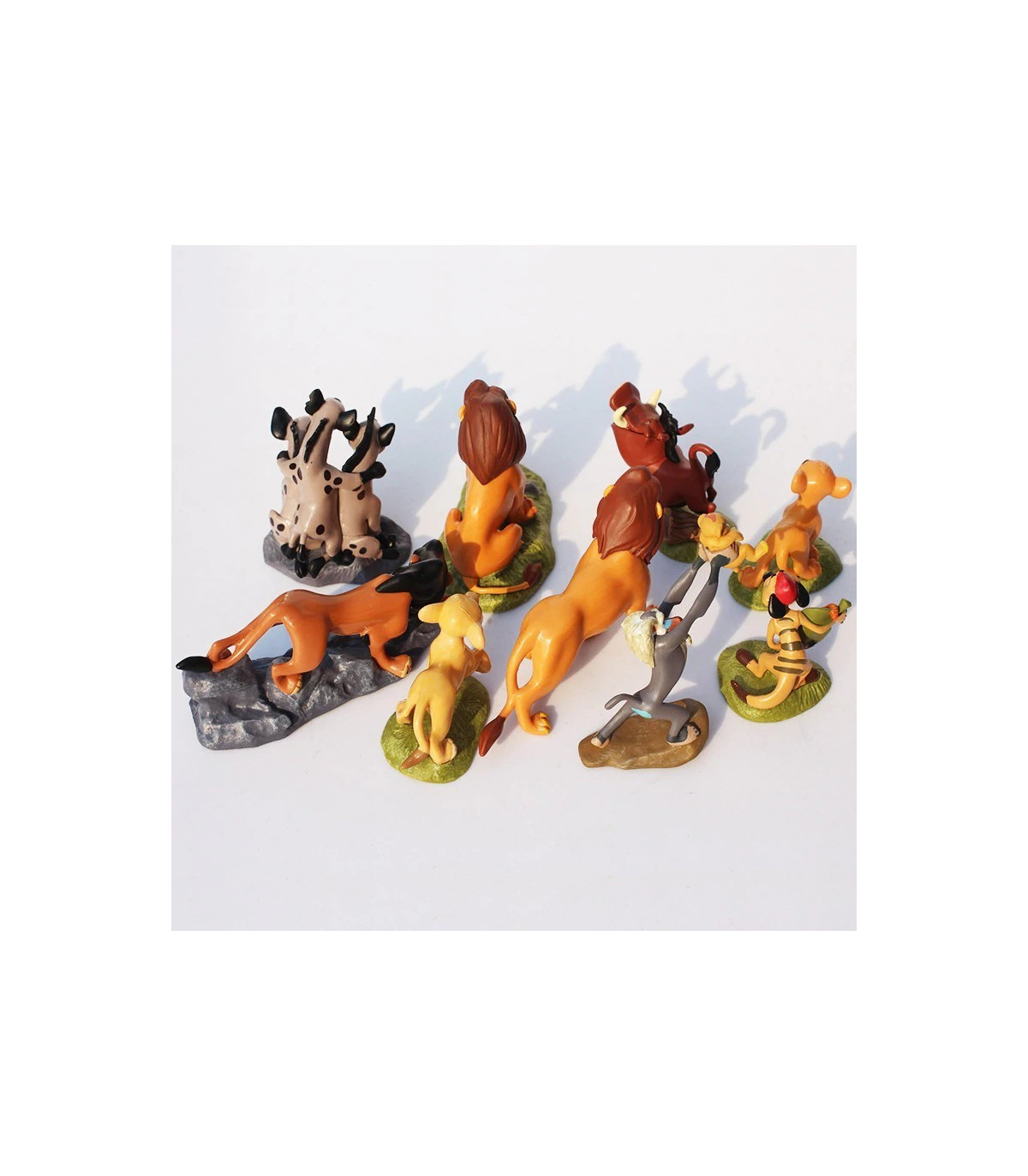 Inicio   lote de 9 figuras  de el rey león la guardia del león lote de 9 figuras  de el rey león la guardia del león
disponible
