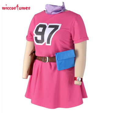 disfraz bulma rosa