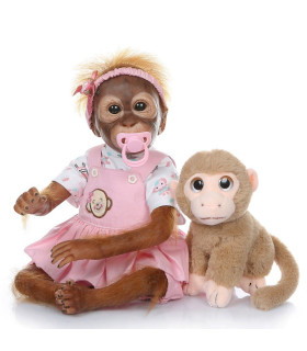 Bebe reborn mono chimpancé