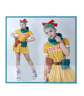 Disfraz amarillo Bulma dragon ball
