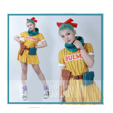 Disfraz amarillo Bulma dragon ball