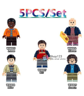 Bloques adaptables para lego stranger things