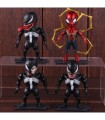 Set 4 figuras Spiderman y Venom