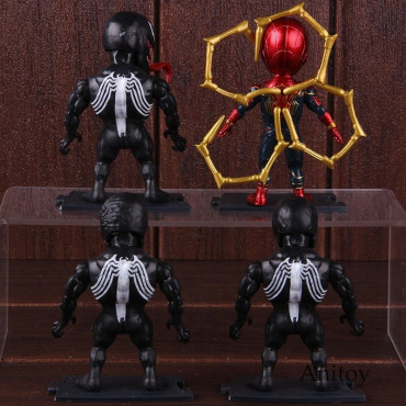 Set 4 figuras Spiderman y Venom