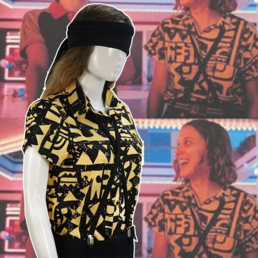 camisa amarilla once de stranger things