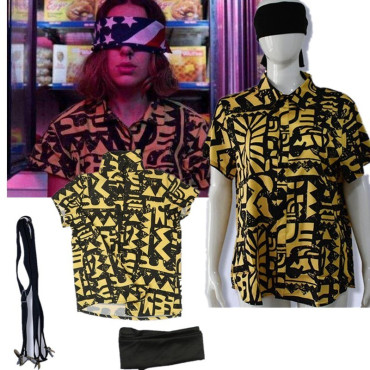 camisa amarilla once de stranger things