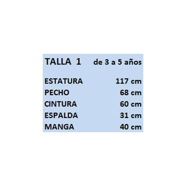 Disfraz Campesina Carlota Infantil