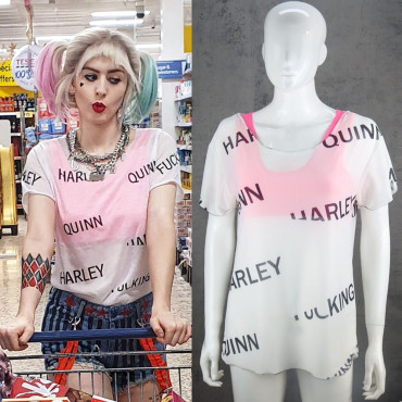 camiseta harley quinn aves de presa