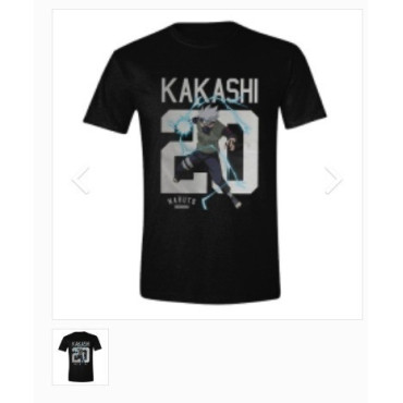NARUTO KAKASHI 20 CAMISETA ADULTO