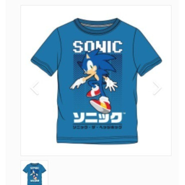 Camiseta manga corta Sonic