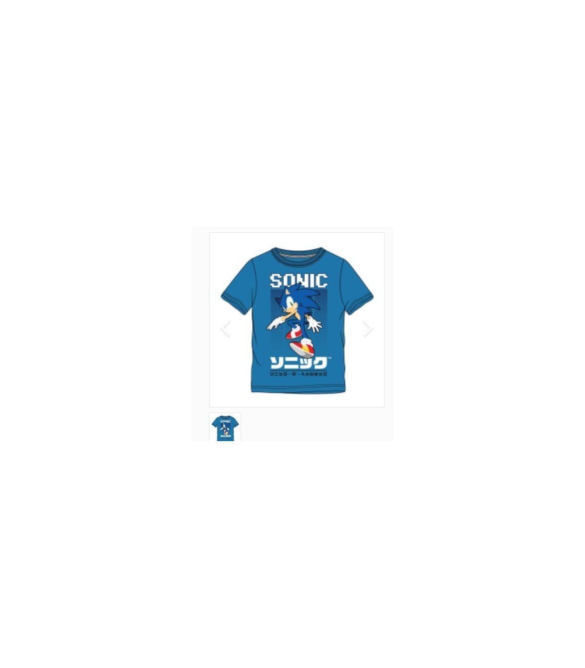 Camiseta manga corta Sonic