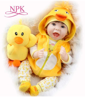 Bebé reborn patito amarillo