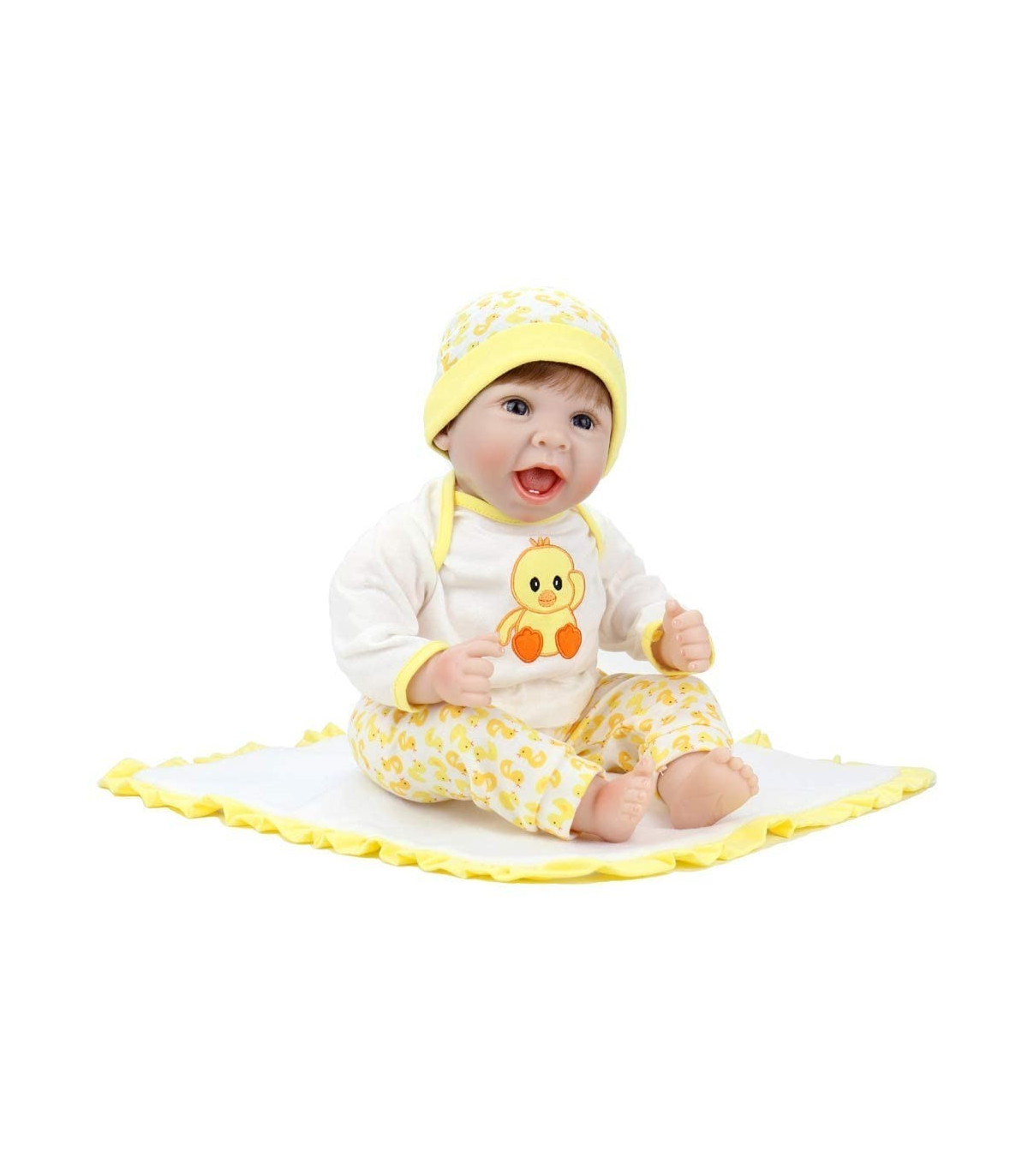 Bebé reborn patito amarillo