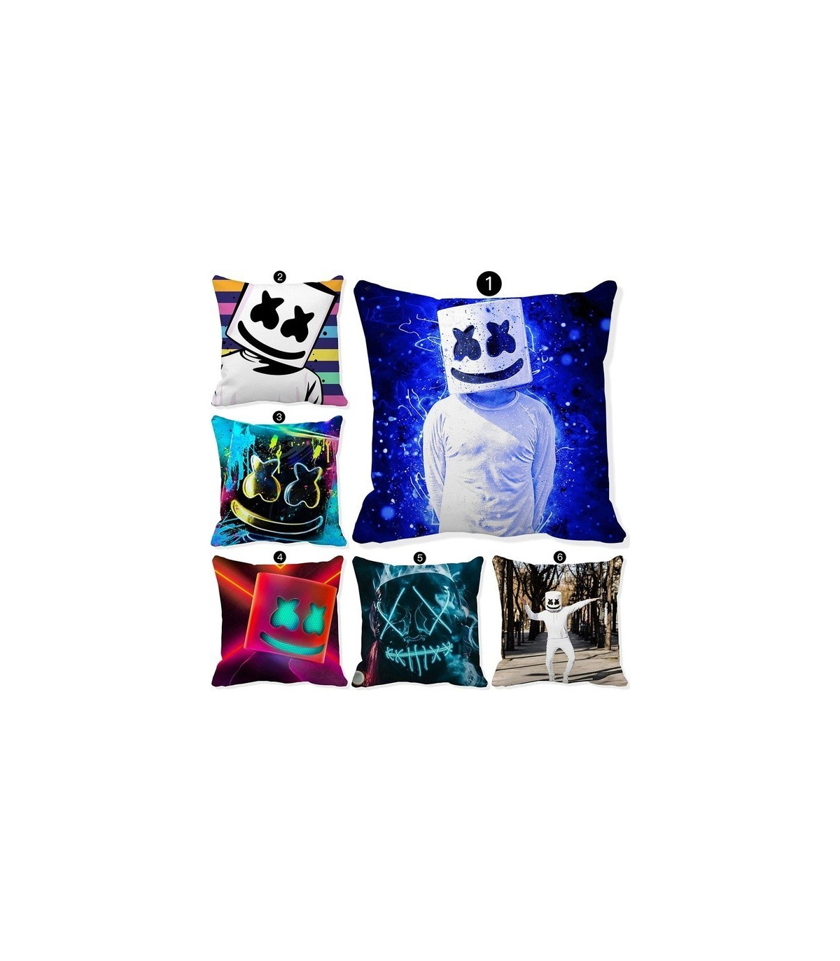 Funda cojín Marshmello