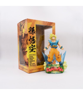 24 cm Dragon Ball Z Super Saiyan Son Goku Super maestro estrellas Diorama