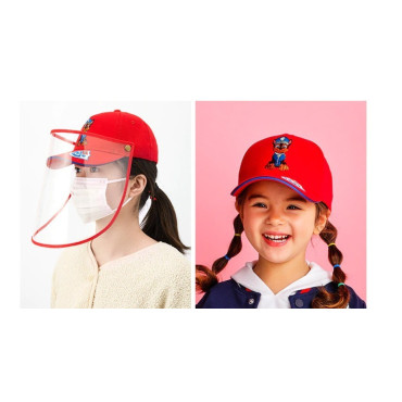 Gorra niños con protección plástico patrulla canina Skye Marshall Chase