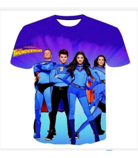 Camiseta manga corta los thundermans