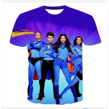 Camiseta manga corta los thundermans