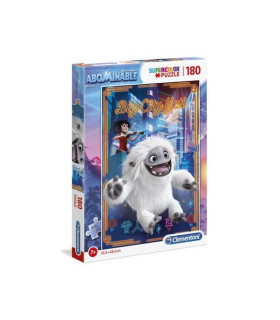 PUZZLE CLEMENTONI  180 PIEZAS ABOMINABLE YETI