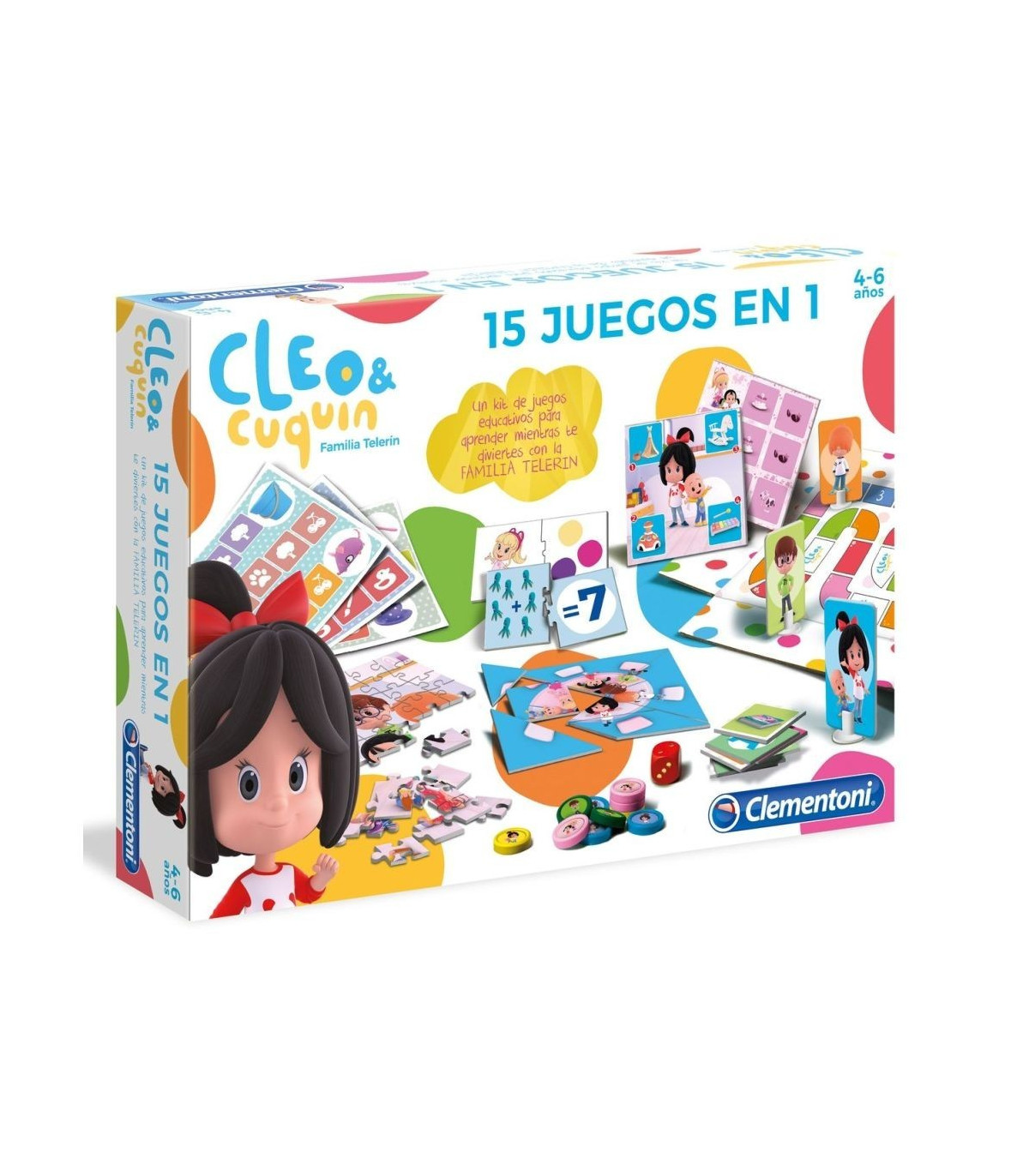 EDUCACION INFANTIL CLEO Y CUQUIN DE 4 A 6 AÑOS ¡