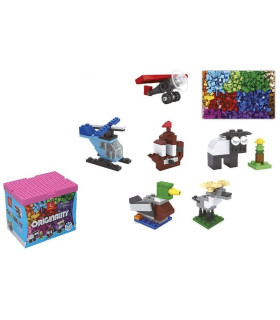 CONSTRUCCION JUEGO  MAS 6 AÑOS CUBO 350 PIEZAS CAJA 19,5x13x16,5cm
